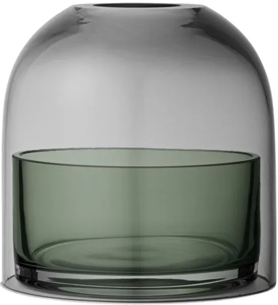 AYTM TOTA Lanterne Til Fyrfadslys Sort/Forest